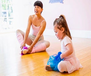 Tutu toddlers is for tiny dancers and their big people, together. Photo courtesy of Tutu School San Francisco 