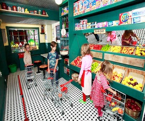 Hit the supermarket at the imaginative Twinkle play space in Williamsburg. Photo courtesy of the venue