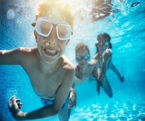 Enjoy time in the pool at a Broward County summer camp.
