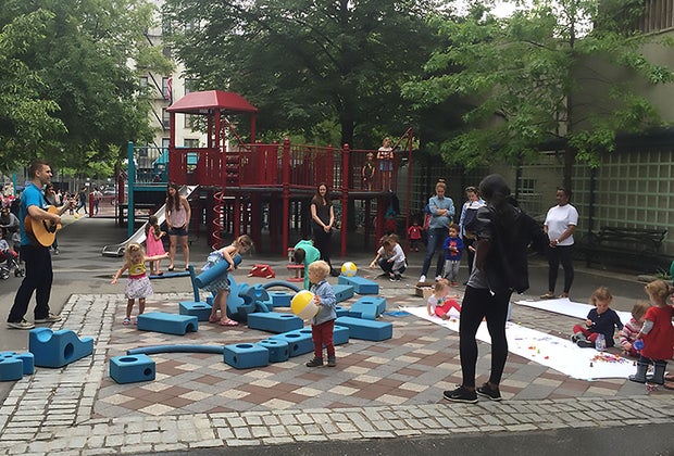 Accessible playgrounds in NYC Vesuvio Playground