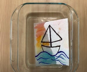 Blow your kids' minds with the magic of paper towel art. 