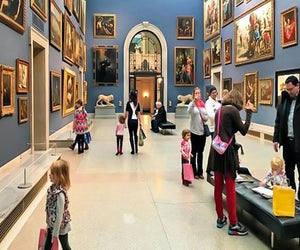 Winter is a great time for a trip to the Wadsworth Athenaeum Museum of Art. Photo courtesy of Mommy Poppins