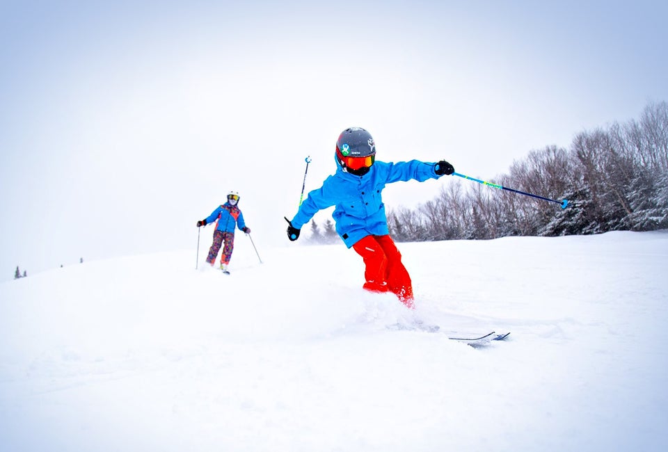 Waterville Valley is introducing a new parent-child learn-to-ski program. Photo courtesy of Waterville Valley