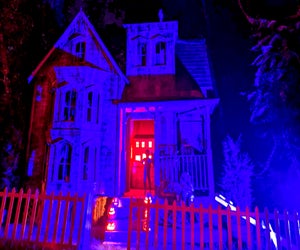 Head to Ulster Park to catch the spooky Headless Horseman Haunted Houses. Photo courtesy of event