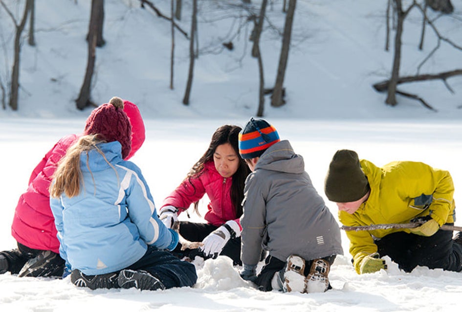 Learn more about snow at Teatown Reservation's Snow Stories. Photo courtesy of the event