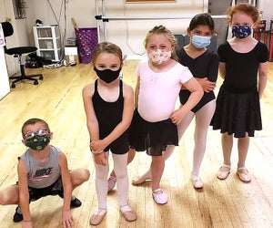 The Summer Intensive class at Westbrook Dance Academy, photo courtesy of the academy