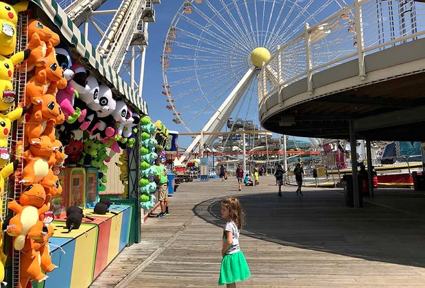 Jersey Shore boardwalk Wildwoods