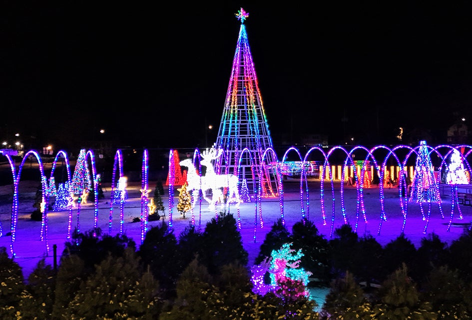 Winter Realms is a snow-capped fantasyland on the shores of Lake George. Photo courtesy of the event