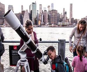 The World of Science Festival hosts family activities throughout NYC. Photo courtesy of the festival
