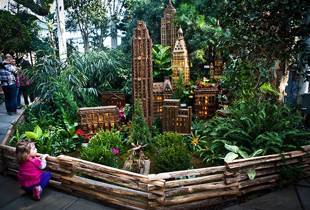 The New York Botanical Garden's annual train show includes replicas of 